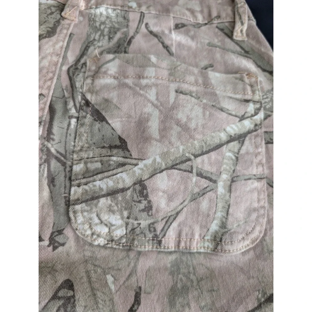 Disclosure Cargo Pants Mens 29x30 Multicolor Camo Cotton Twill Straight Leg